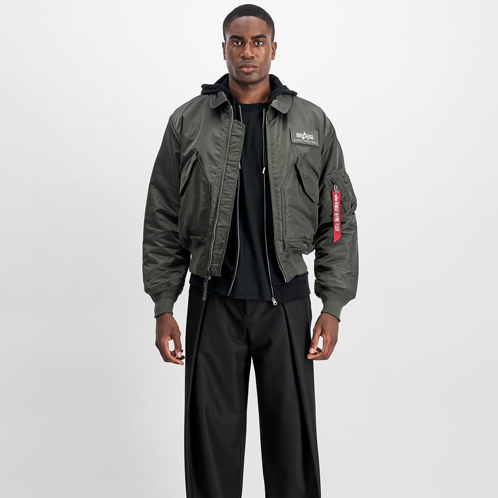 Alpha Industries CWU 45 (HERITAGE) Bomberjacke - Rep. Grey