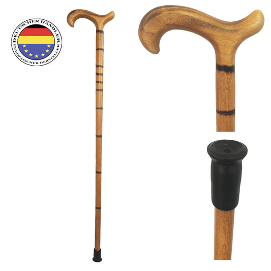 Baston de mers din bambus cu mâner Derby, 90 cm, până la 100 kg