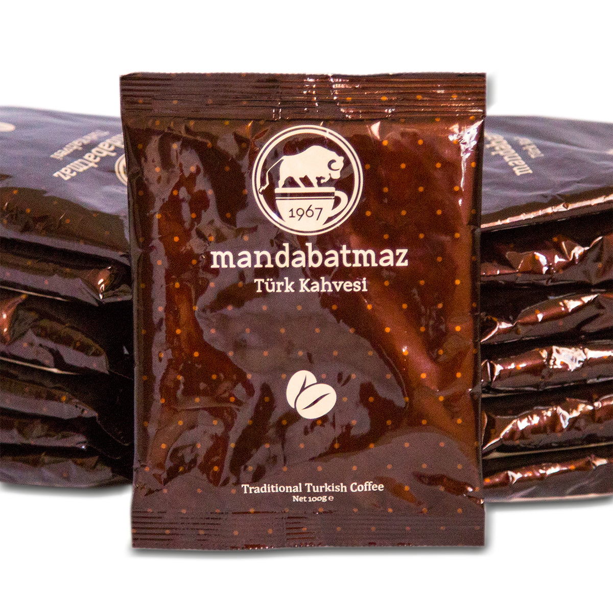 Cafea turcească Mandabatmaz 100g - 20 bucăți