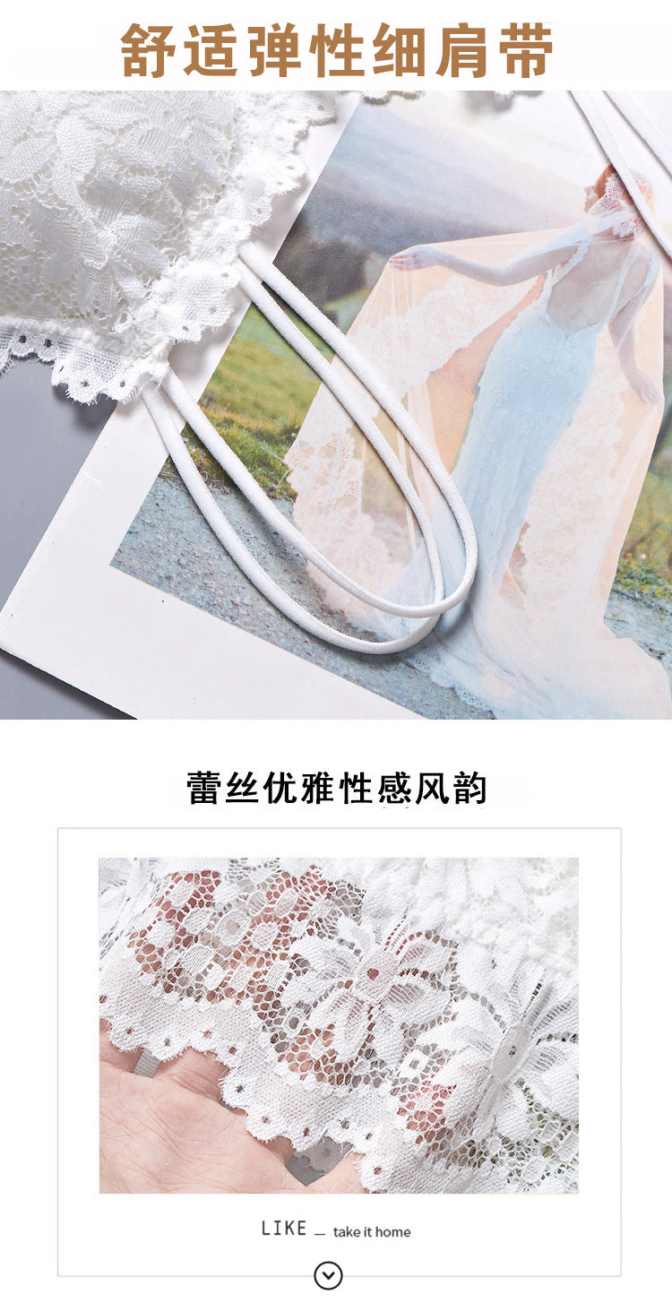 Women Lace Bra Push Up Tops Wireless Lingerie elegant Women Bralette Female Underwear Full Cup Comfortable Bra Without Underwire