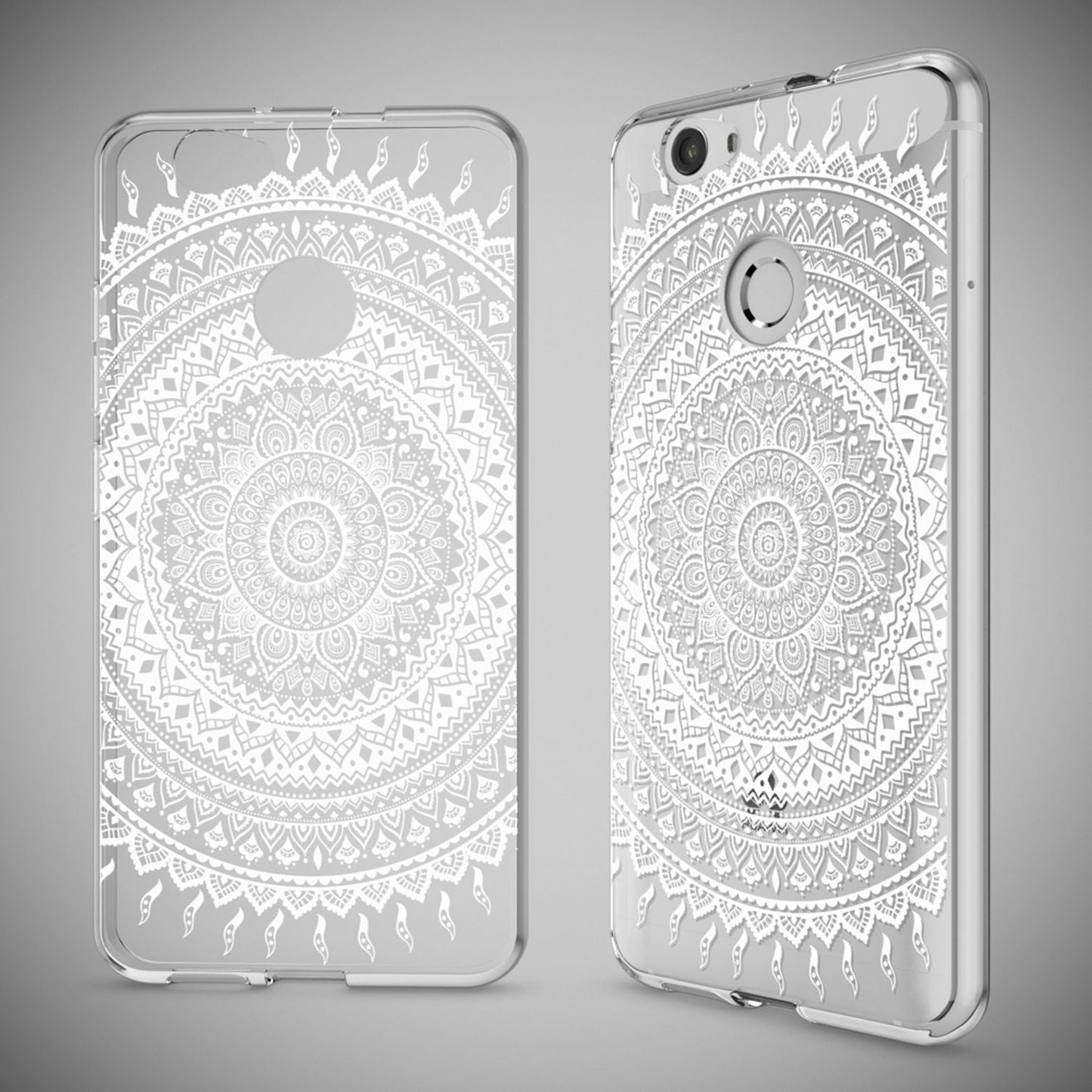 NALIA Huawei Nova Hülle Silikon Motiv Case Transparent Hochwertig - Dünn 0,6 Mm Schutz