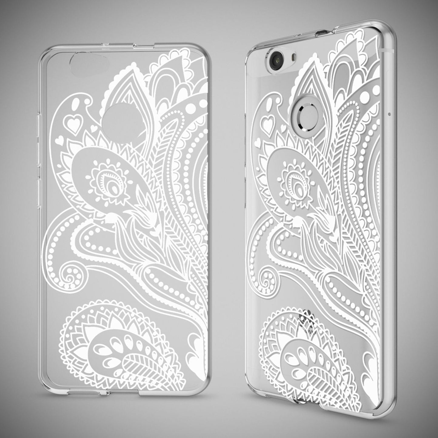 NALIA Huawei Nova Hülle Silikon Motiv Case Transparent Hochwertig - Dünn 0,6 Mm Schutz