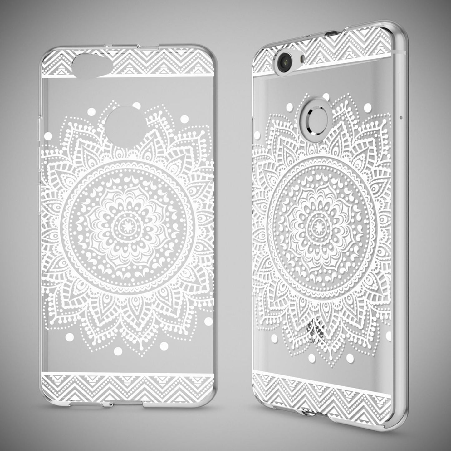 NALIA Huawei Nova Hülle Silikon Motiv Case Transparent Hochwertig - Dünn 0,6 Mm Schutz