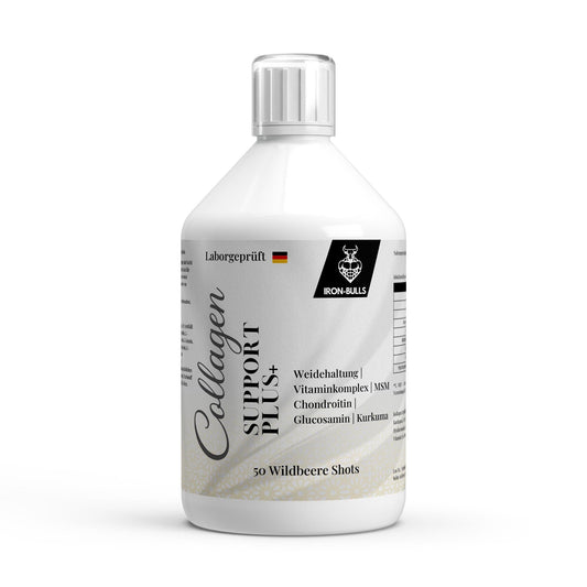 Injecții cu suport de colagen PLUS+ - Fructe de pădure - 500ml 