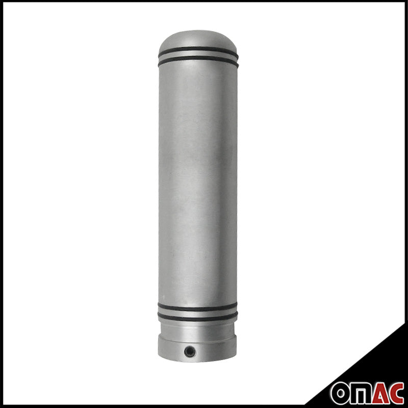 Manetă/mâner frână de mână pentru Peugeot 206 1998-2009, aluminiu mat, 1 bucată