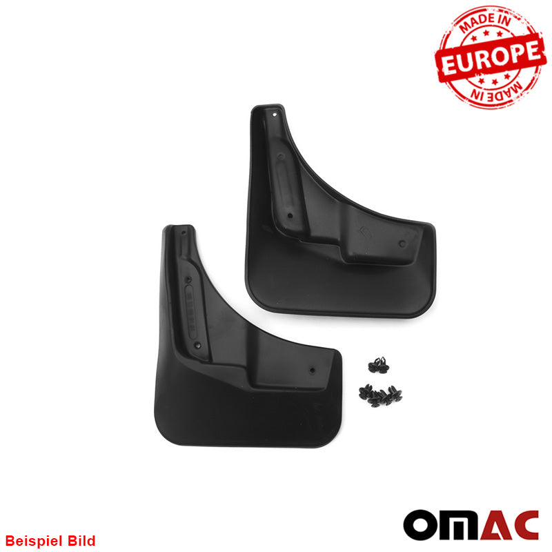 Schmutzfänger Kotflügel für Renault Koleos 2011-2017 Kunststoff Schwarz 4tlg