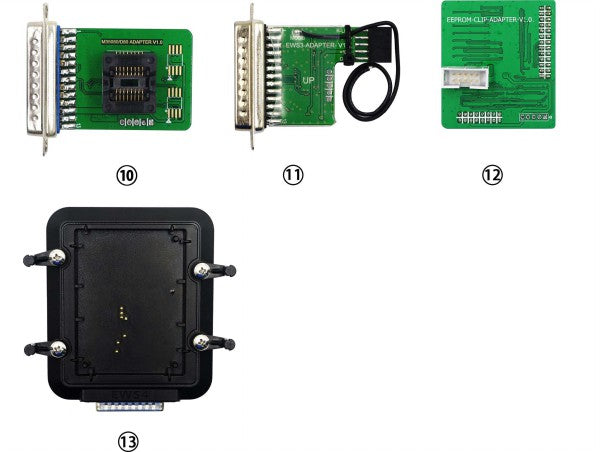 Auto Schlüssel Programmierer 2025 - Xhorse VVDI PROG V5.3.7 für BMW ISN