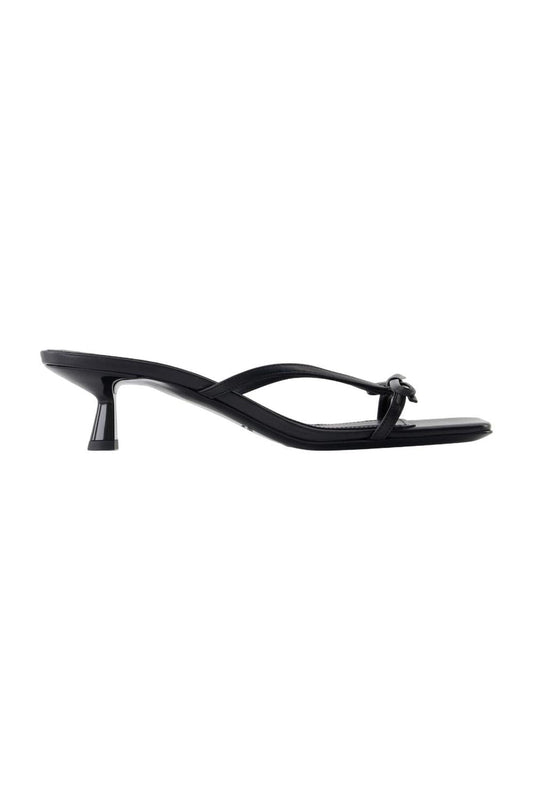 Sandalen Jackie Heels Black - ANINE BING - Leder - Schwarz