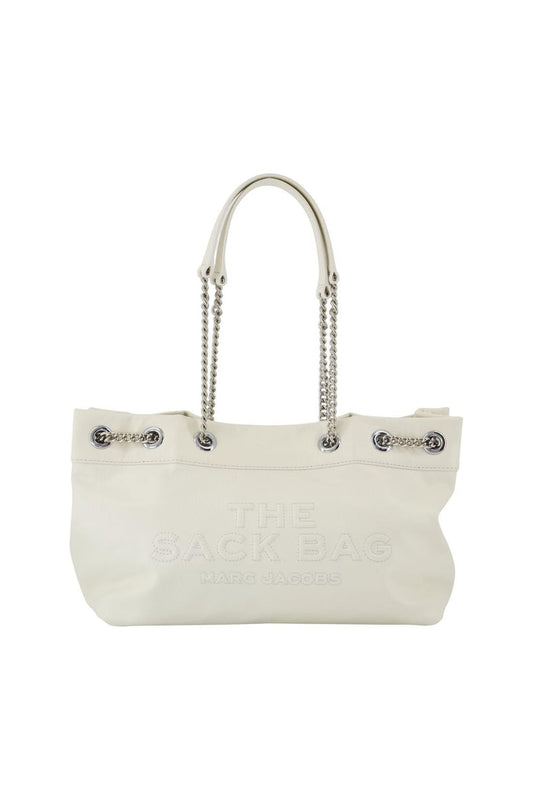 The Chain Sack Schultertasche - Marc Jacobs - Leder - Weiß