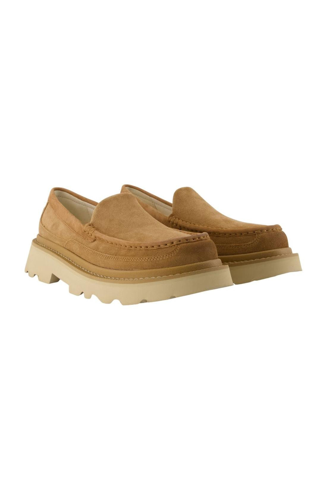 Ascot Lug Mokassins - UGG - Leder - Braun