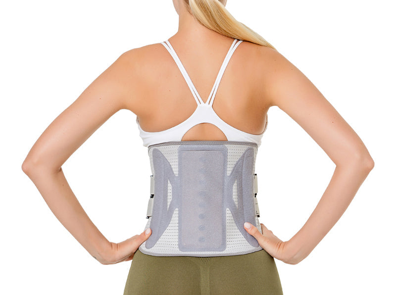 Orteză stabilizatoare cu pernă și elemente de tracțiune