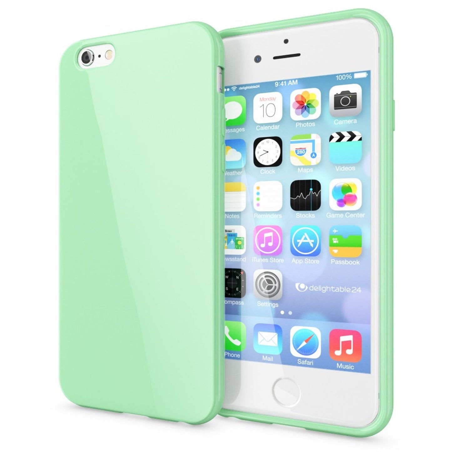 iPhone 6 Plus 6S Plus Hülle Handyhülle von NALIA, Ultra-Slim Silikon Jelly Case