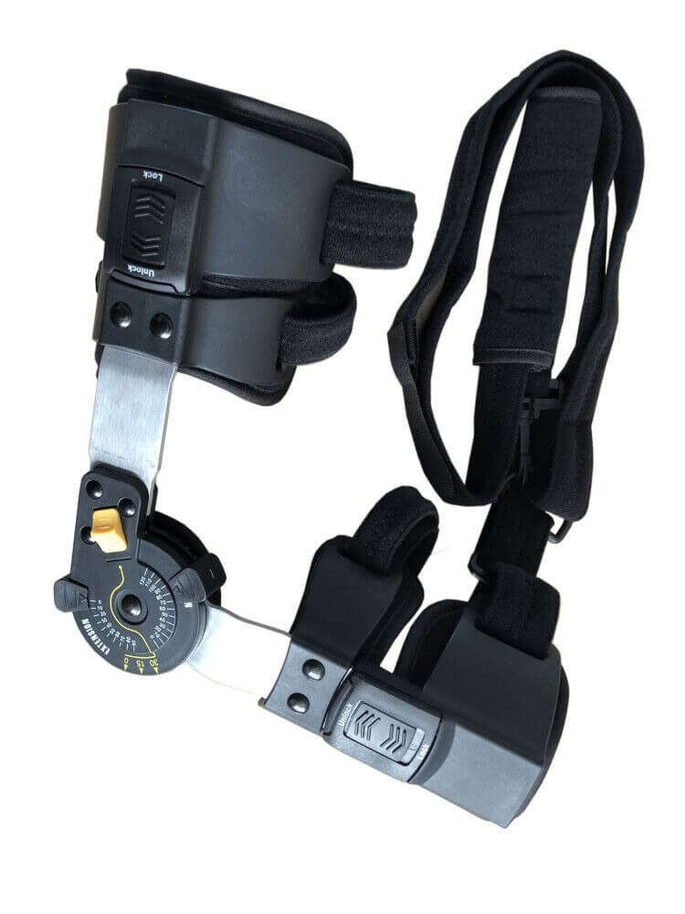 Orteză multifuncțională pentru cot, reglabilă 10–120° – AT53009