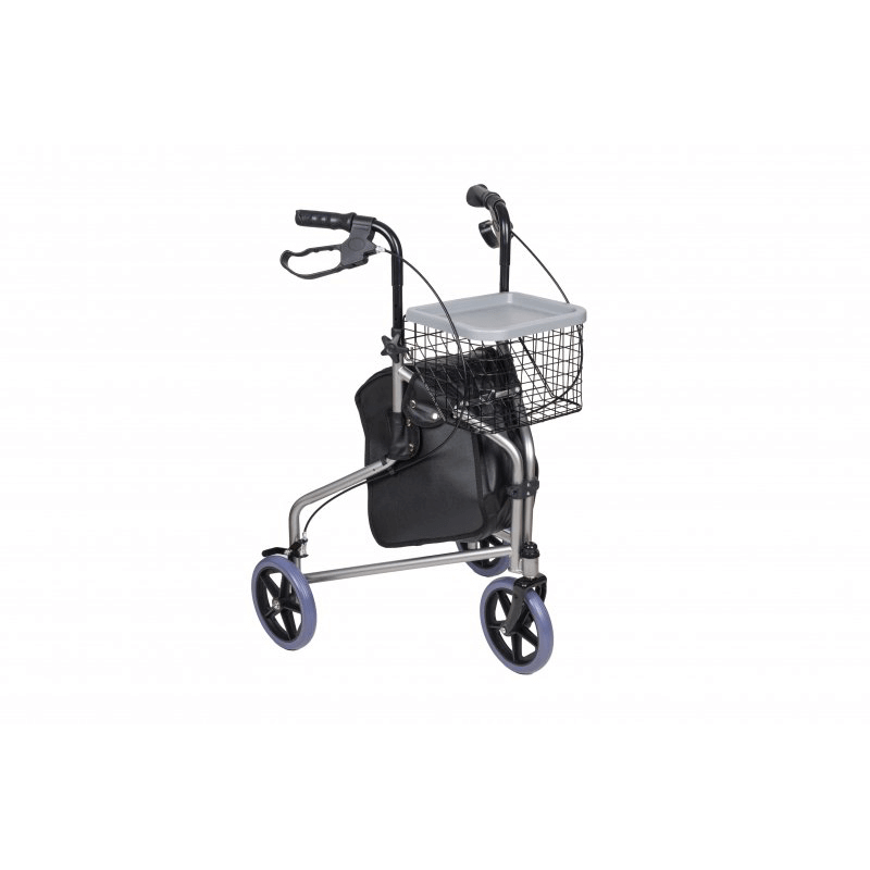 Rollator cu trei roți și coș - AT51027