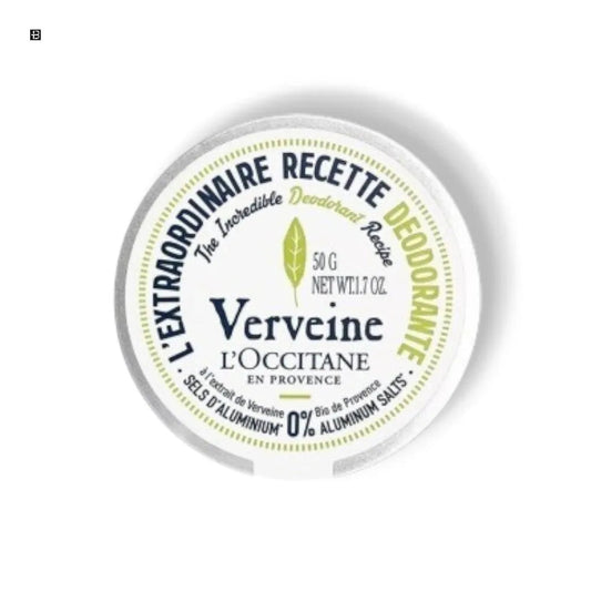 L`Occitane Verveine L`extraordinare Recette Deodorante
