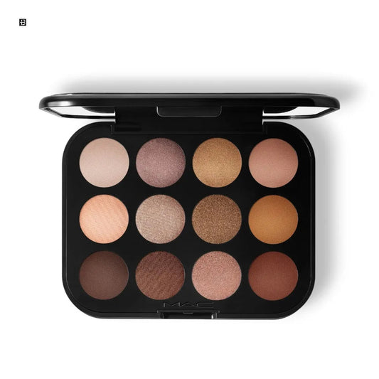 MÄC CONNECT IN COLOUR EYE SHADOW PALETTE x12 - UNFILTERED NUDES