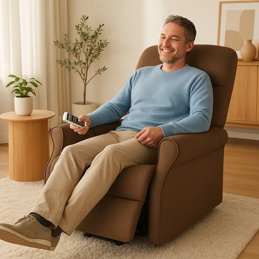 Aufstehsessel Deluxe – Elektrischer Massagesessel mit Aufstehfunktion