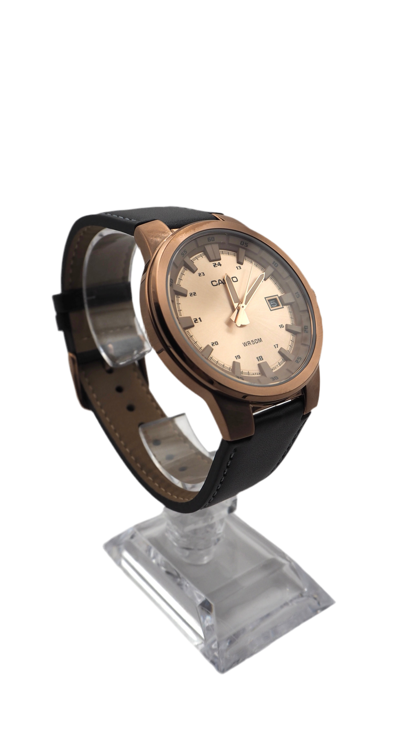 Casio MTP-E173RL-5AVEF Herrenuhr 42 mm Edelstahl Neu