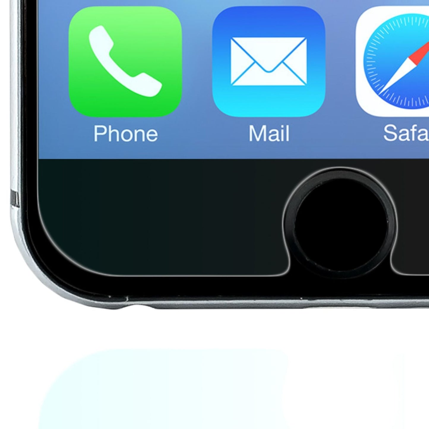 NALIA Schutzglas für Apple iPhone 6 Plus / 6S Plus, 9H Glasfolie Displayschutz