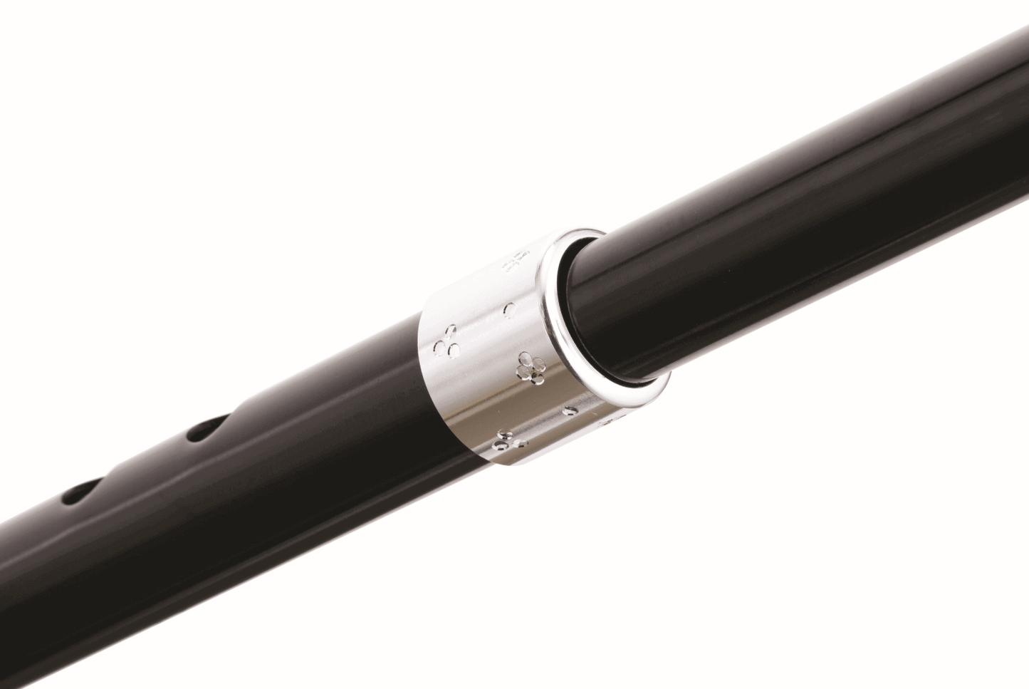 Baston reglabil din aluminiu în formă de T cu lumină LED și suport