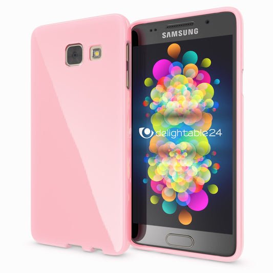 Samsung Galaxy A5 2017 Hülle Handyhülle von NALIA, Ultra-Slim Silikon Jelly Case