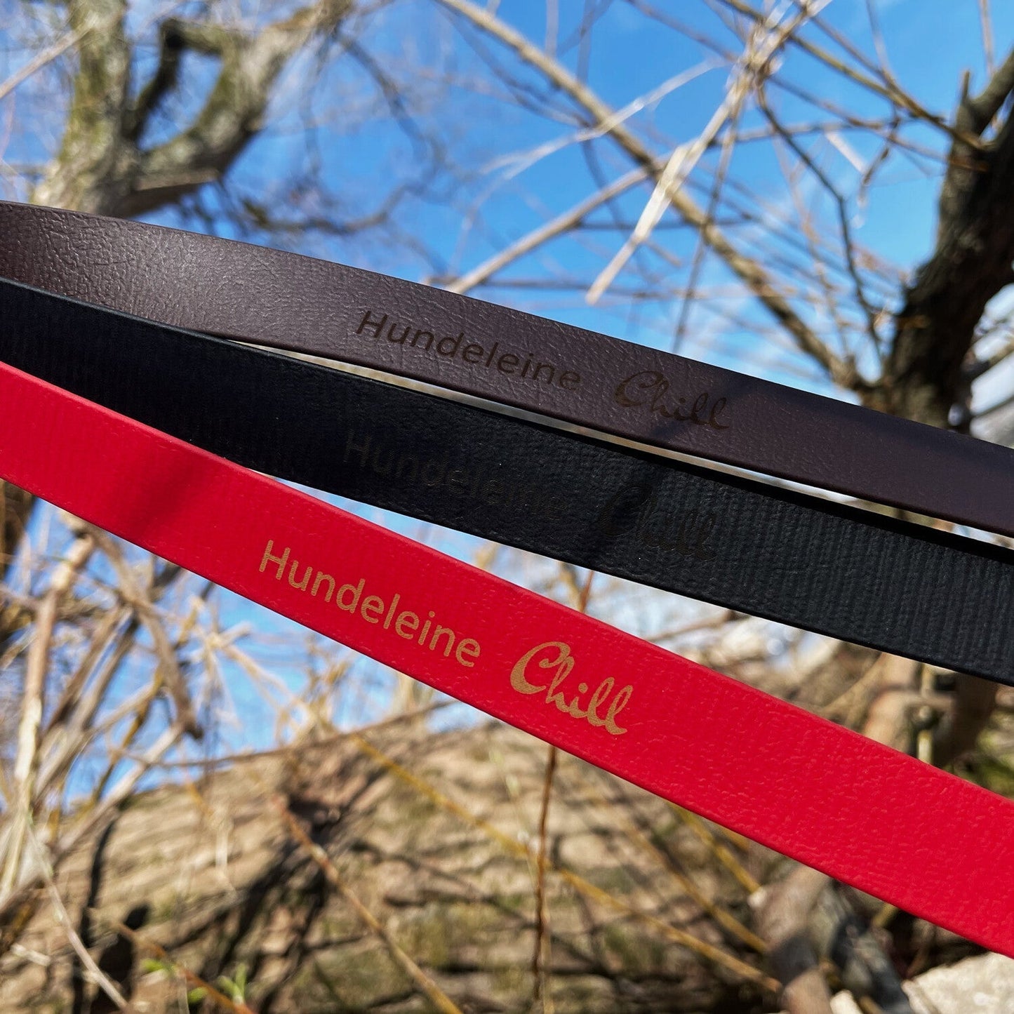 Leinen-Bauchgürtel CHILL  (BioThane®) 78-120 cm