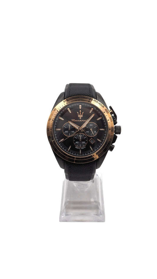 Maserati Traguardo Chronograph - Quarzwerk 45 mm Wasserdicht 10 bar