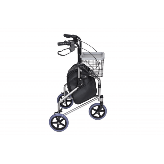Rollator cu trei roți și coș - AT51027