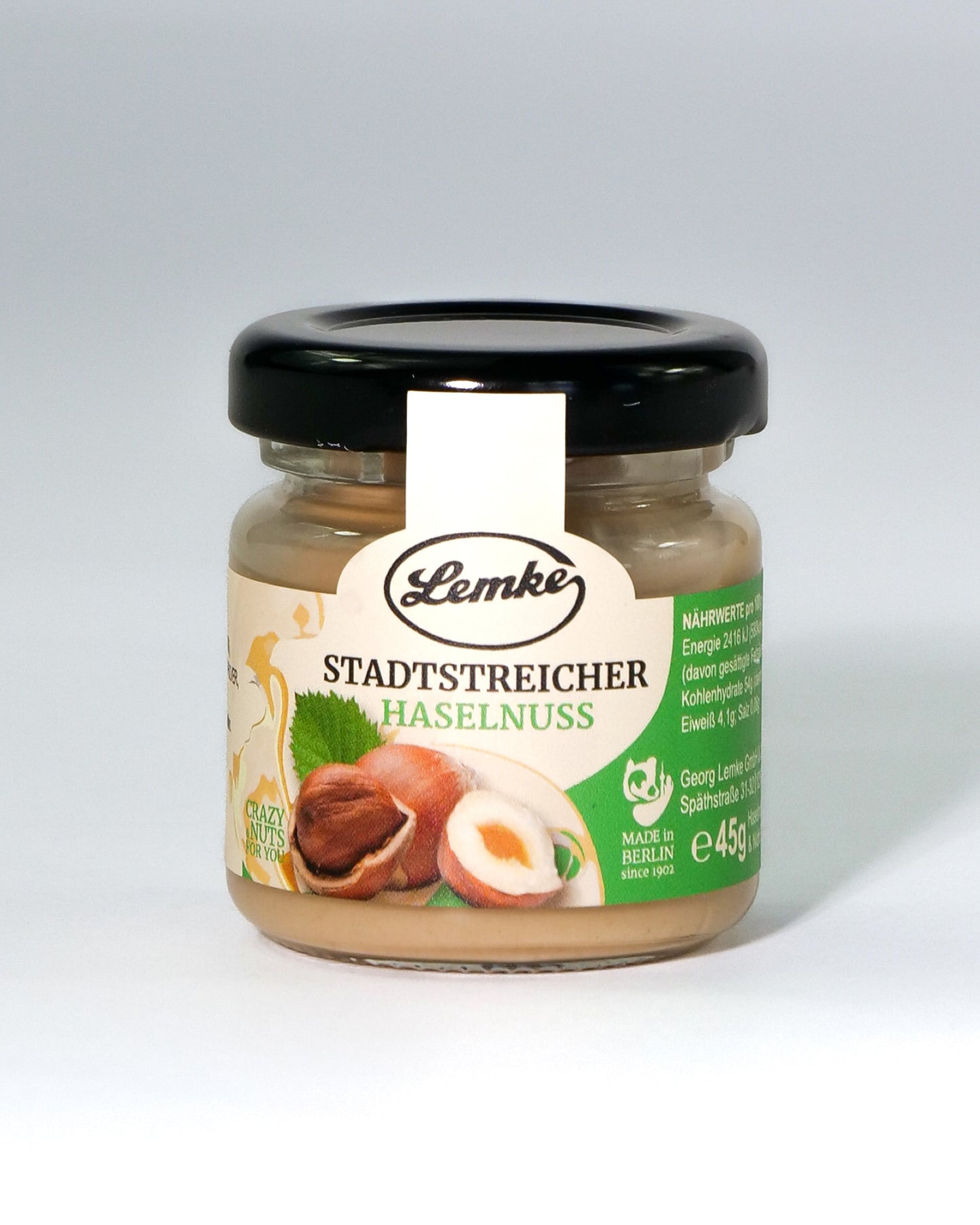 Cremă de alune Little City Wanderer - 150 g, 18% alune