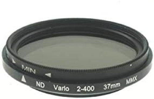 SYSTEM-S ND Filter 37 mm Neutraldichtefilter Graufilter einstellbar Hülle für Galaxy S8+