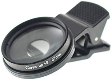 System-S Nahaufnahme Close-Up Linse 8X Vergrößerung 37mm Objektiv für Smartphone Tablet