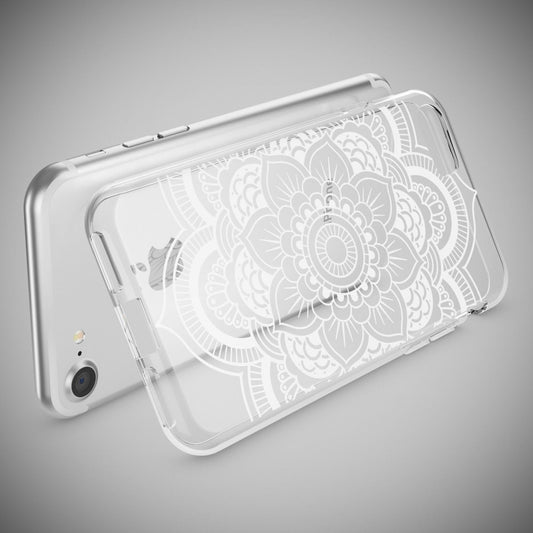 NALIA iPhone 7 Hülle Kristall Transparent - Dünn Silikon Klar