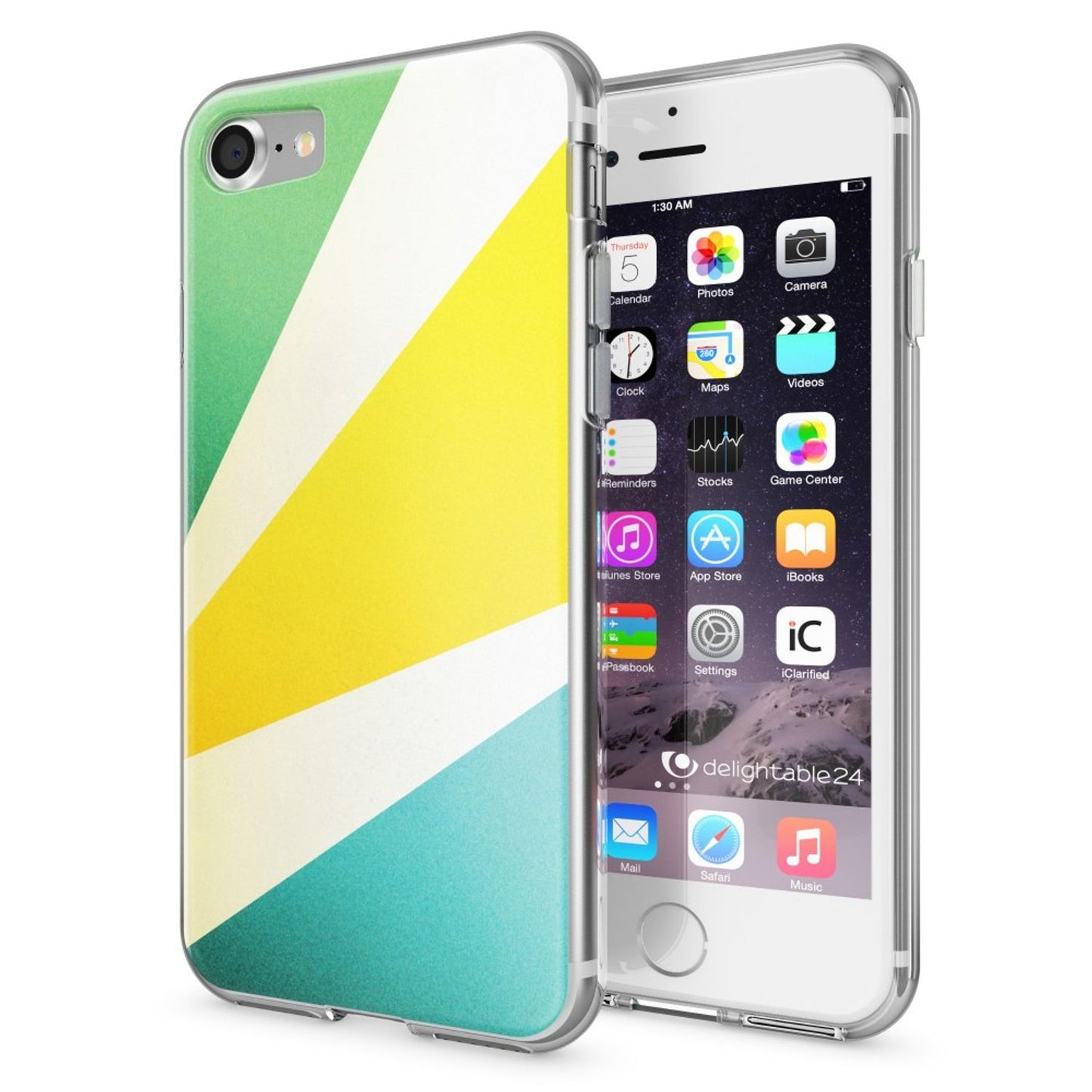 NALIA iPhone 7 Hülle Kristall Transparent - Dünn Silikon Klar