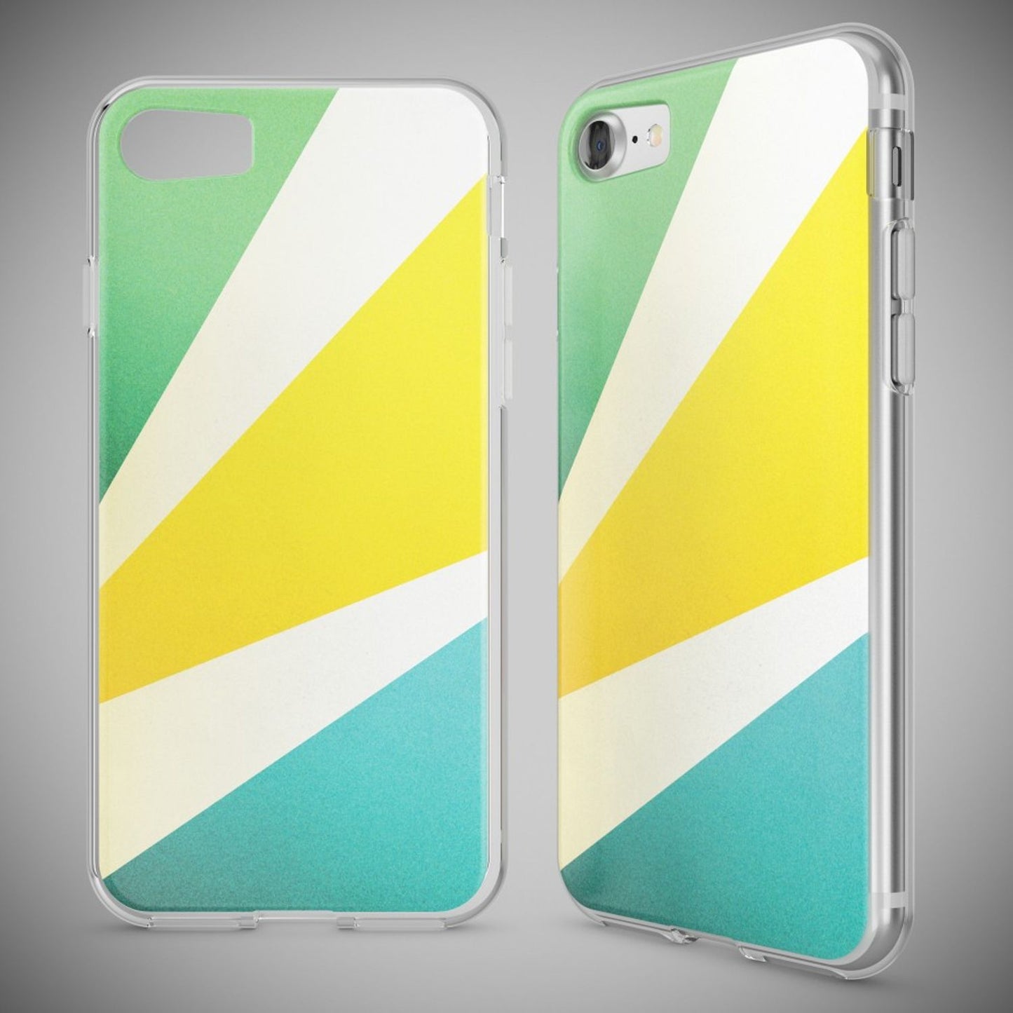 NALIA iPhone 7 Hülle Kristall Transparent - Dünn Silikon Klar