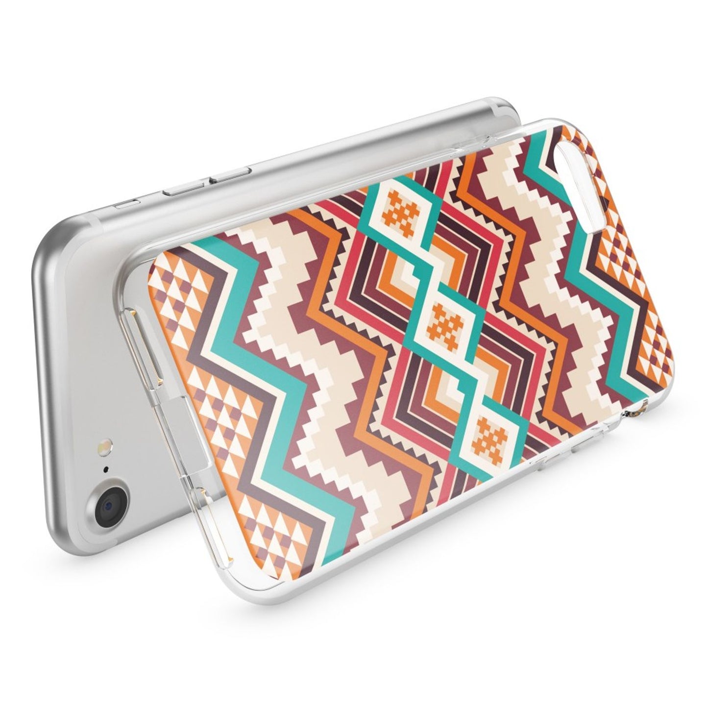 NALIA iPhone 7 Hülle Kristall Transparent - Dünn Silikon Klar