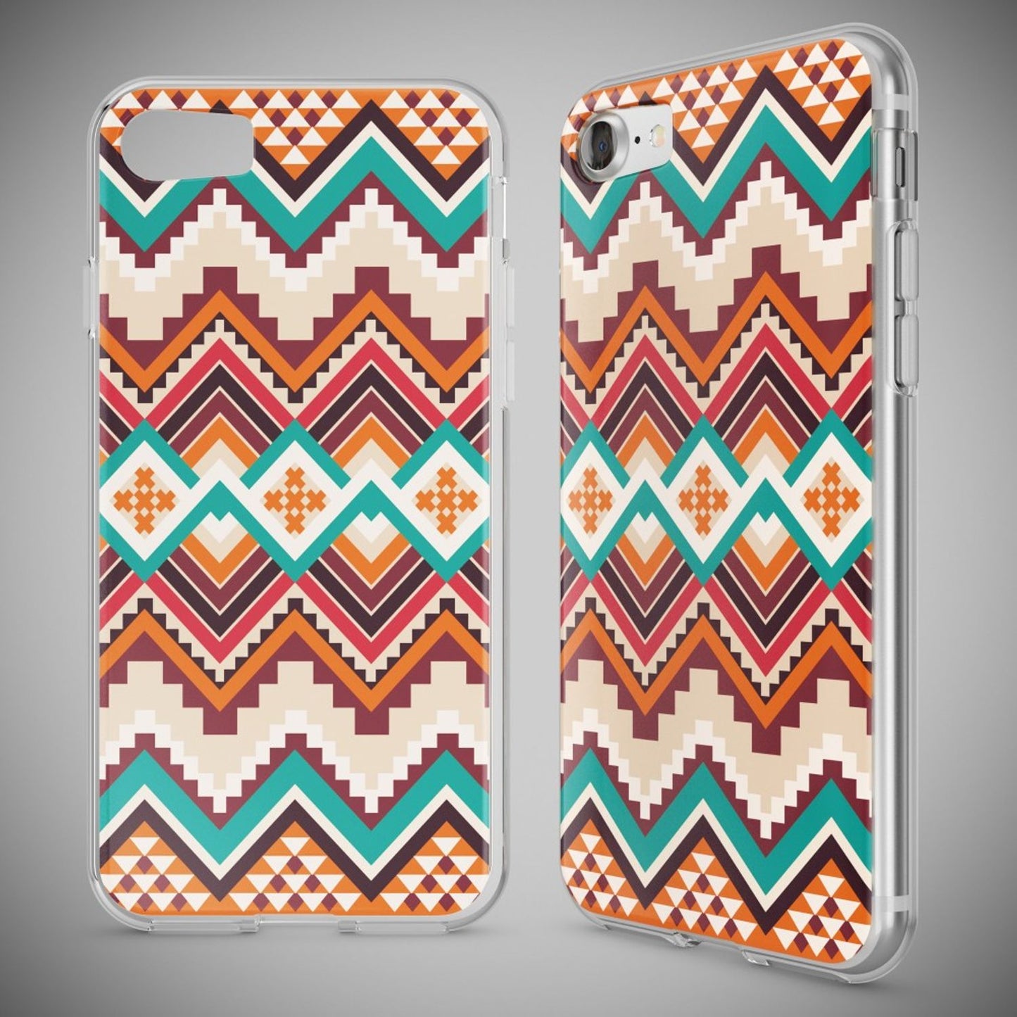 NALIA iPhone 7 Hülle Kristall Transparent - Dünn Silikon Klar