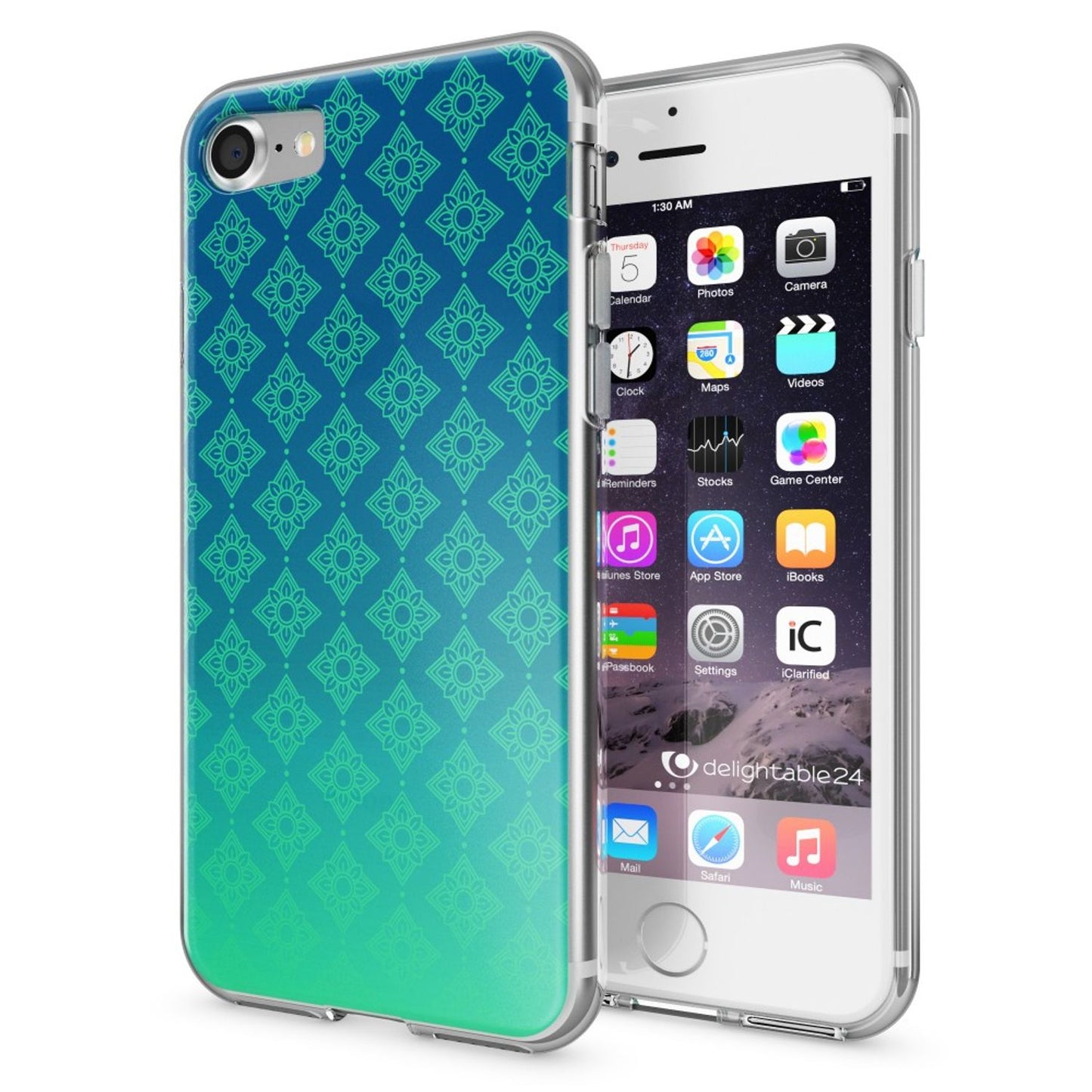 NALIA iPhone 7 Hülle Kristall Transparent - Dünn Silikon Klar