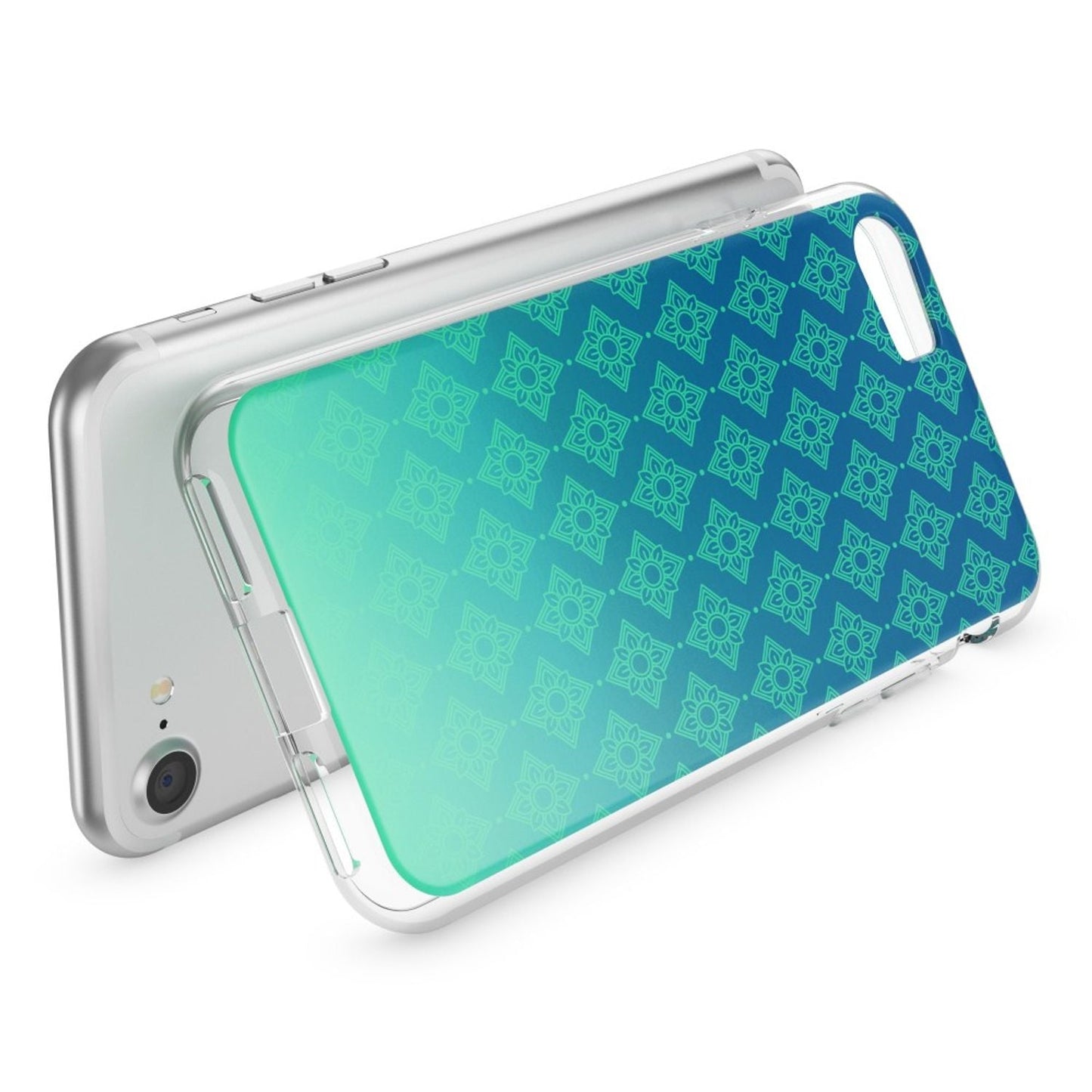 NALIA iPhone 7 Hülle Kristall Transparent - Dünn Silikon Klar