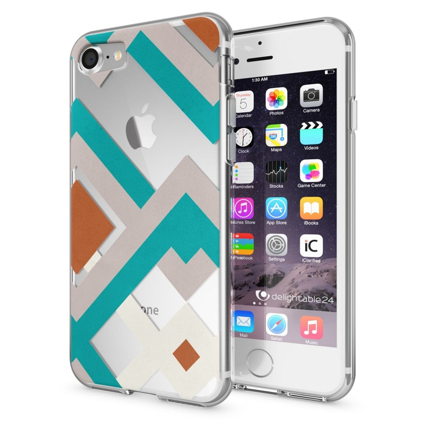 NALIA iPhone 7 Hülle Kristall Transparent - Dünn Silikon Klar