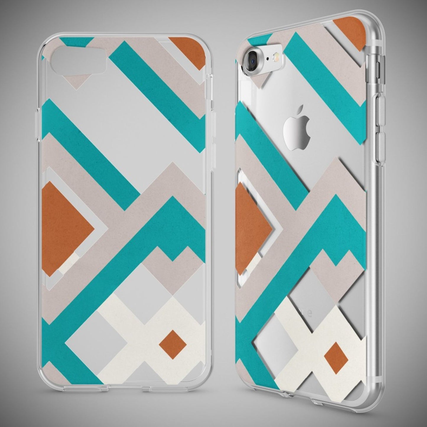 NALIA iPhone 7 Hülle Kristall Transparent - Dünn Silikon Klar