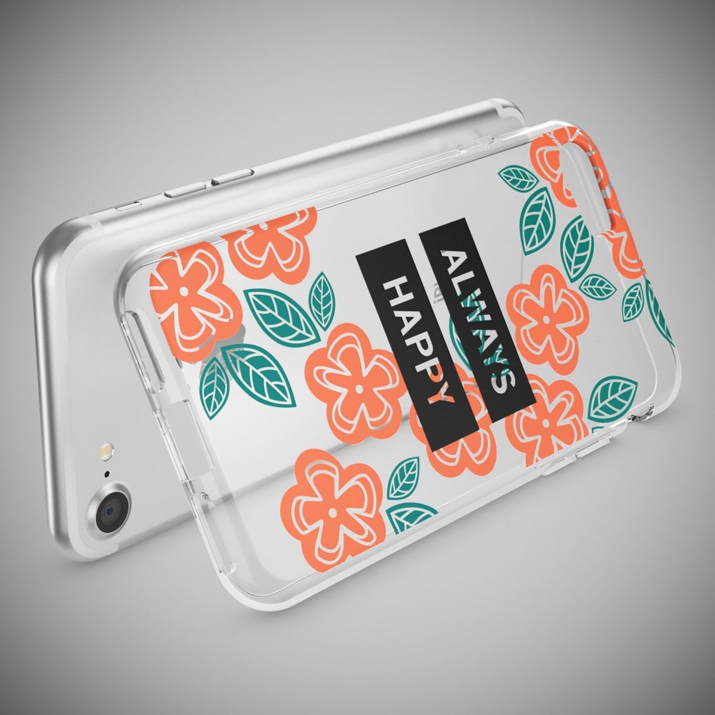 NALIA iPhone 7 Hülle Kristall Transparent - Dünn Silikon Klar