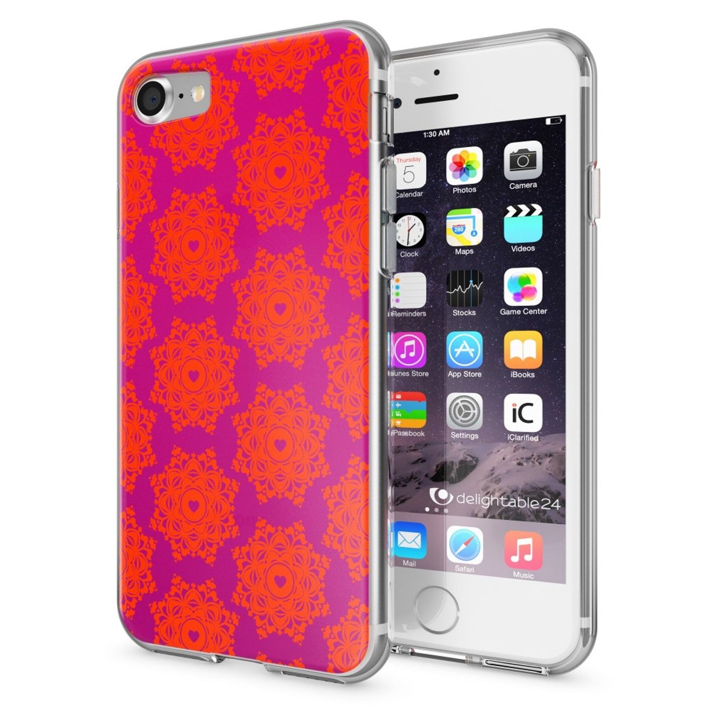 NALIA iPhone 7 Hülle Kristall Transparent - Dünn Silikon Klar