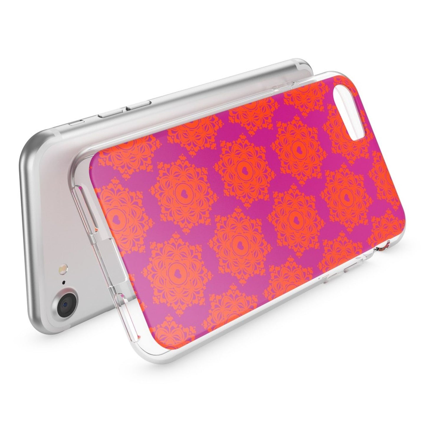 NALIA iPhone 7 Hülle Kristall Transparent - Dünn Silikon Klar