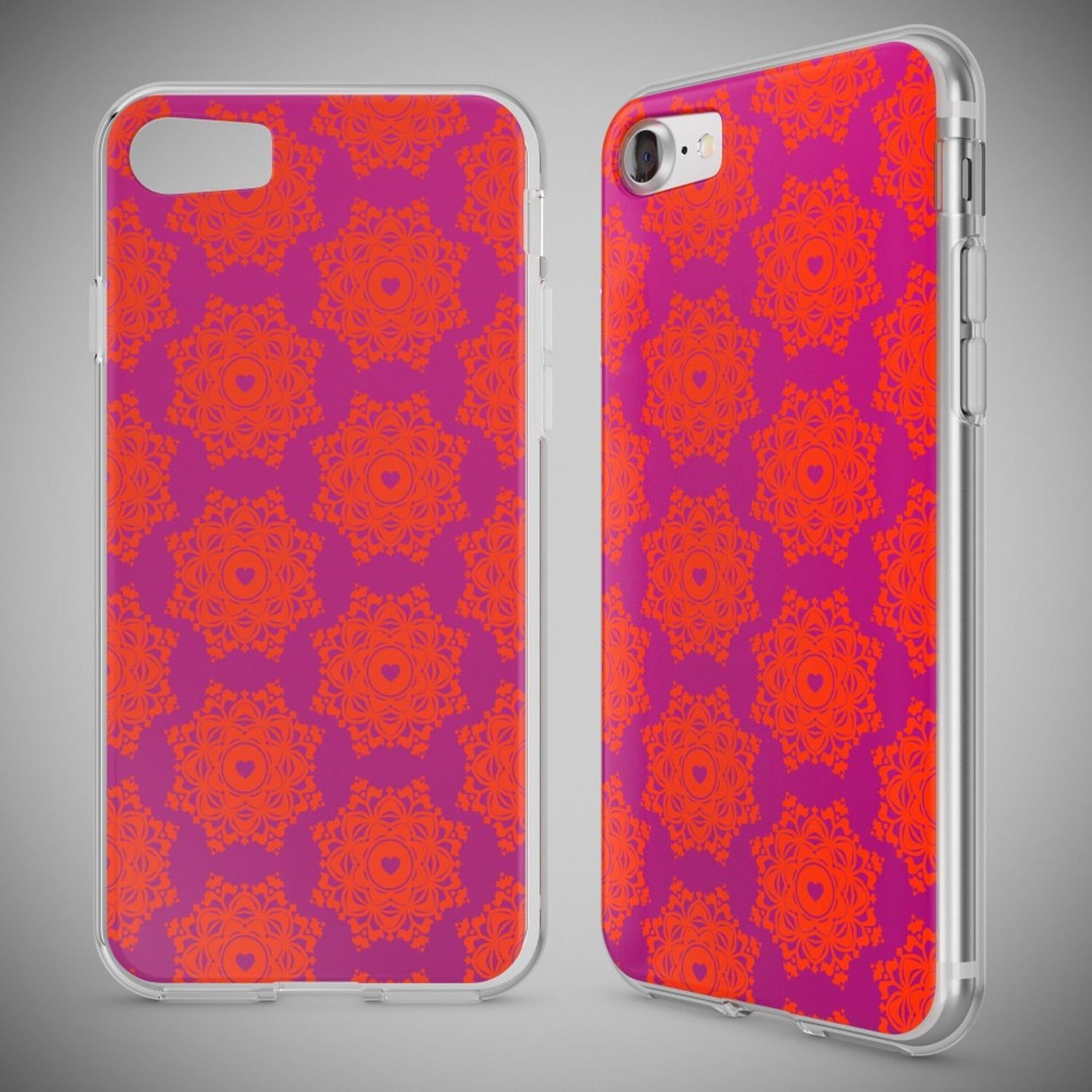 NALIA iPhone 7 Hülle Kristall Transparent - Dünn Silikon Klar