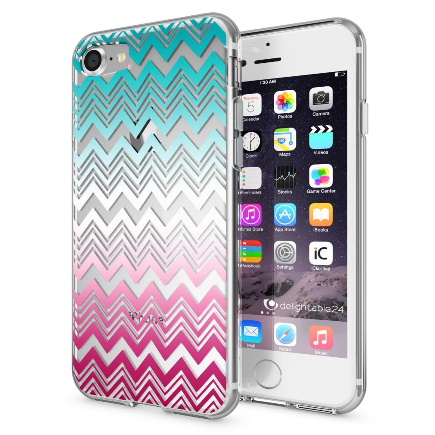 NALIA iPhone 7 Hülle Kristall Transparent - Dünn Silikon Klar