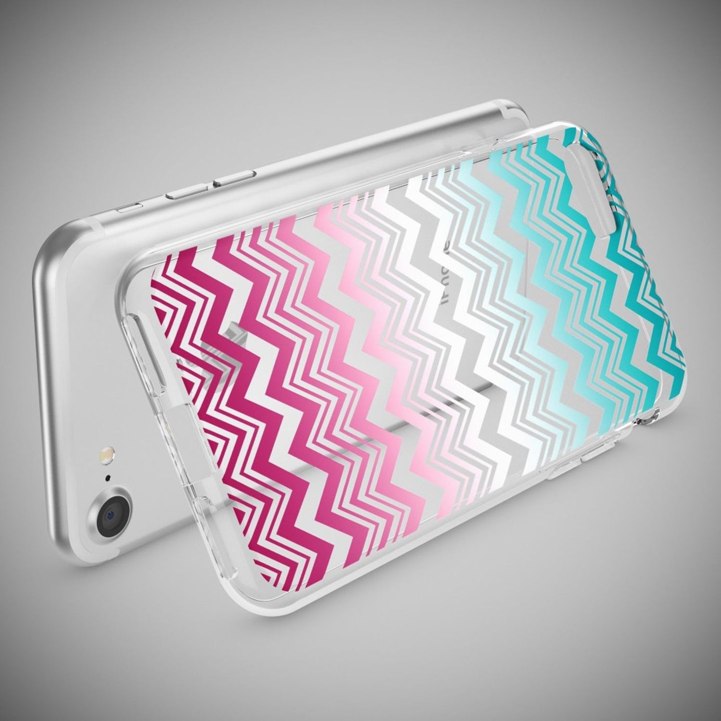 NALIA iPhone 7 Hülle Kristall Transparent - Dünn Silikon Klar