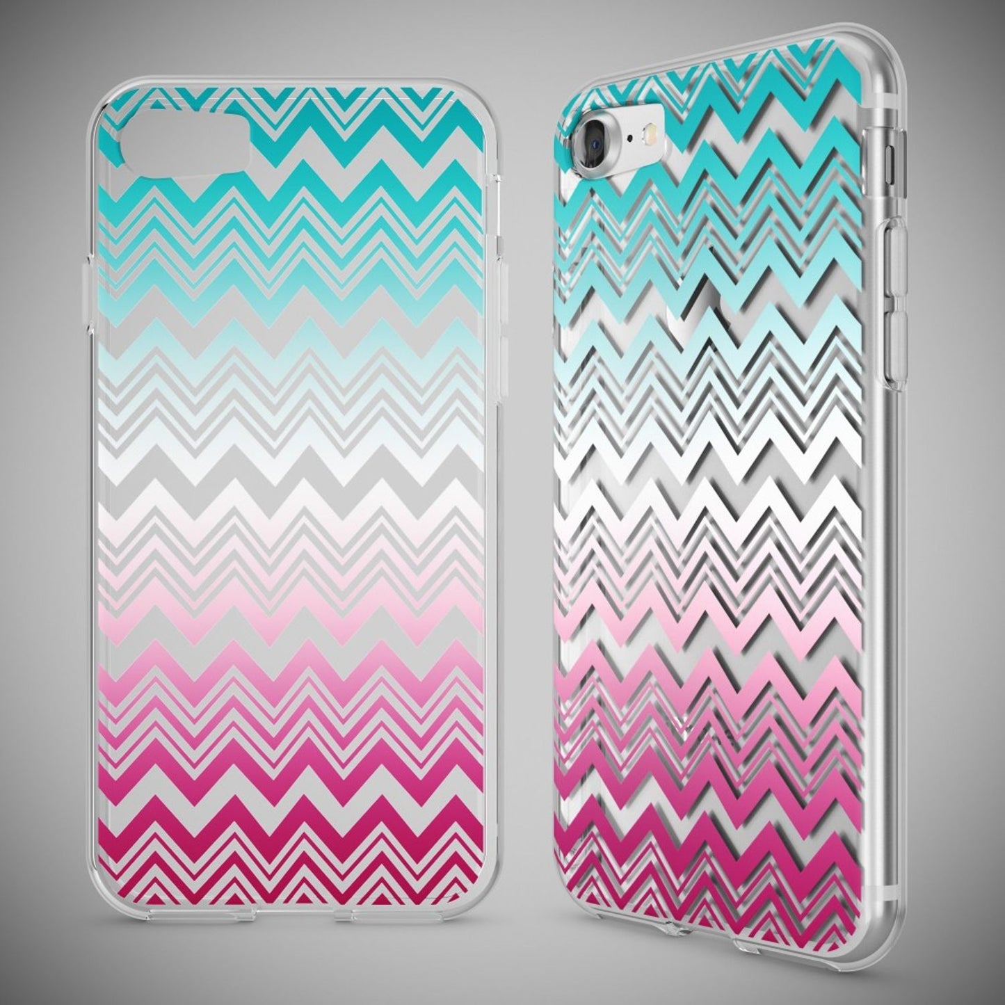 NALIA iPhone 7 Hülle Kristall Transparent - Dünn Silikon Klar