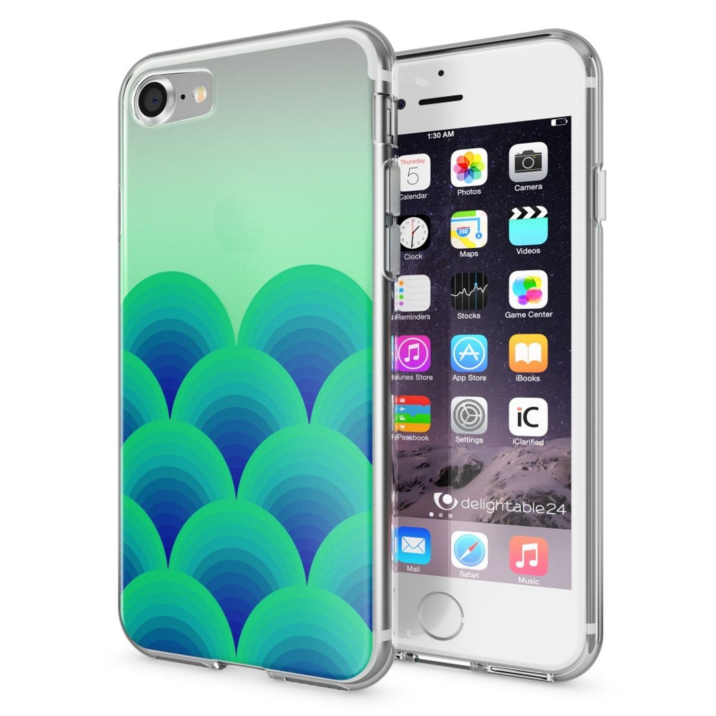 NALIA iPhone 7 Hülle Kristall Transparent - Dünn Silikon Klar