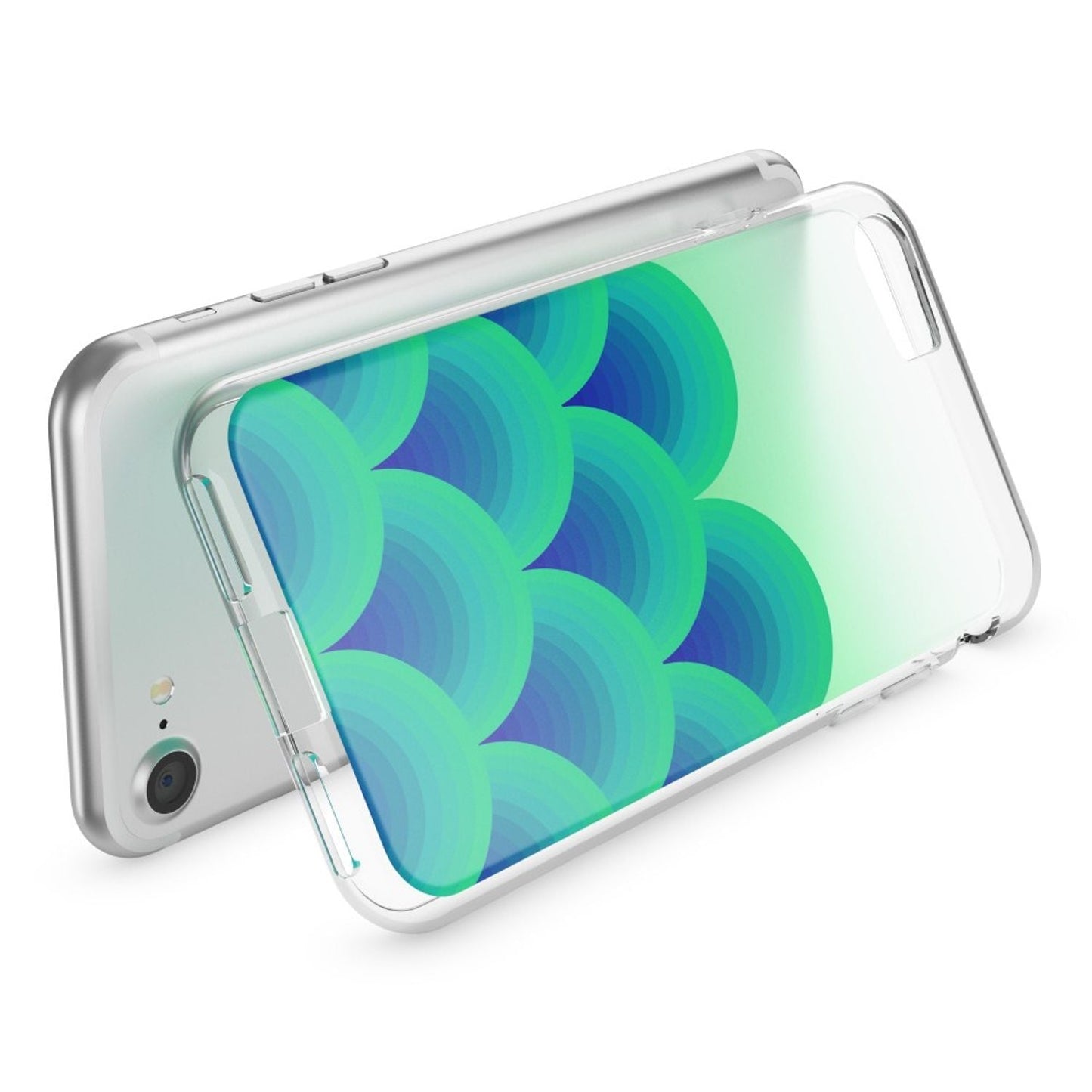 NALIA iPhone 7 Hülle Kristall Transparent - Dünn Silikon Klar