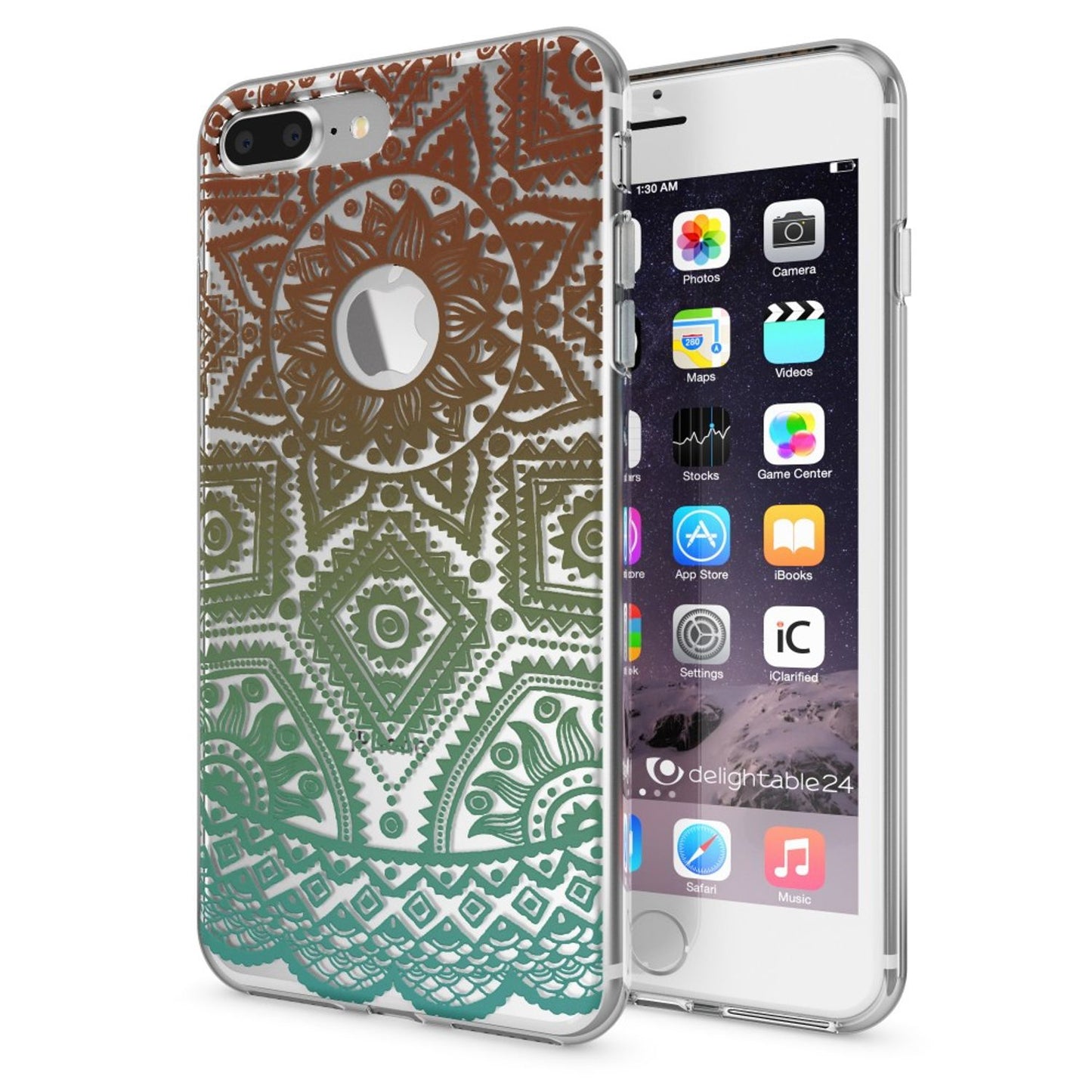 NALIA Silikon Case Crystal Transparent - Kompatibel Mit iPhone 8 Plus Und 7 Plus, Dünn, Leicht
